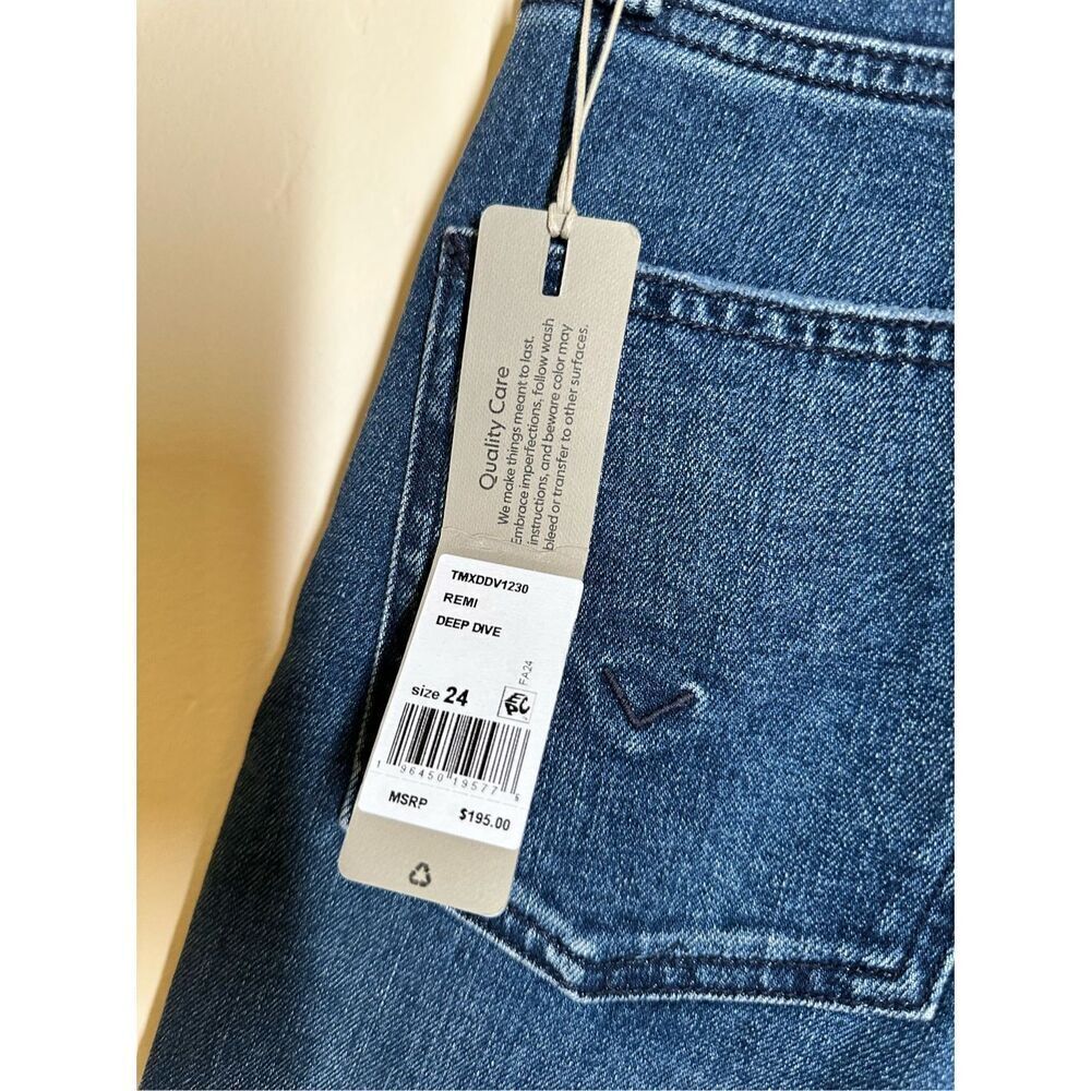 Hudson Remi High Rise Straight Ankle Jeans Size 24 New - Picture 4 of 6